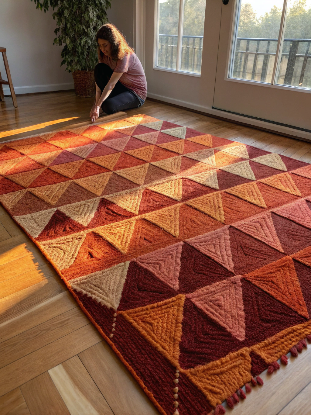 Caucasian Kazak High-Mountain Wool restored state