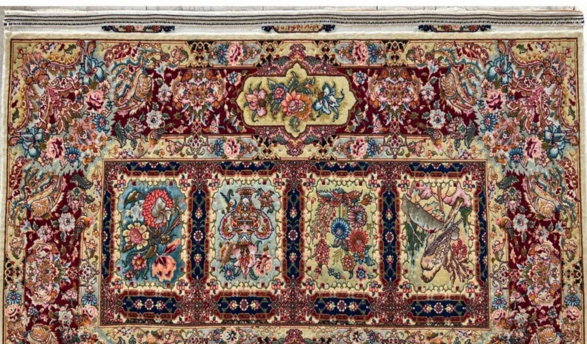 19th Century Antique Kashan Masterwork - Initial Condition